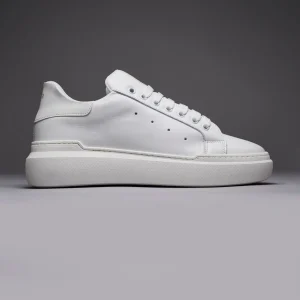 VEGA - Sneakers a suola alta retro Bianco