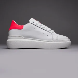 VEGA - Sneakers a suola alta retro Rosa Fluo