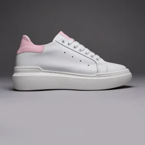VEGA - Sneakers a suola alta retro Rosa Pastello