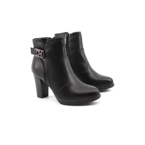 Ankle boot nero da donna