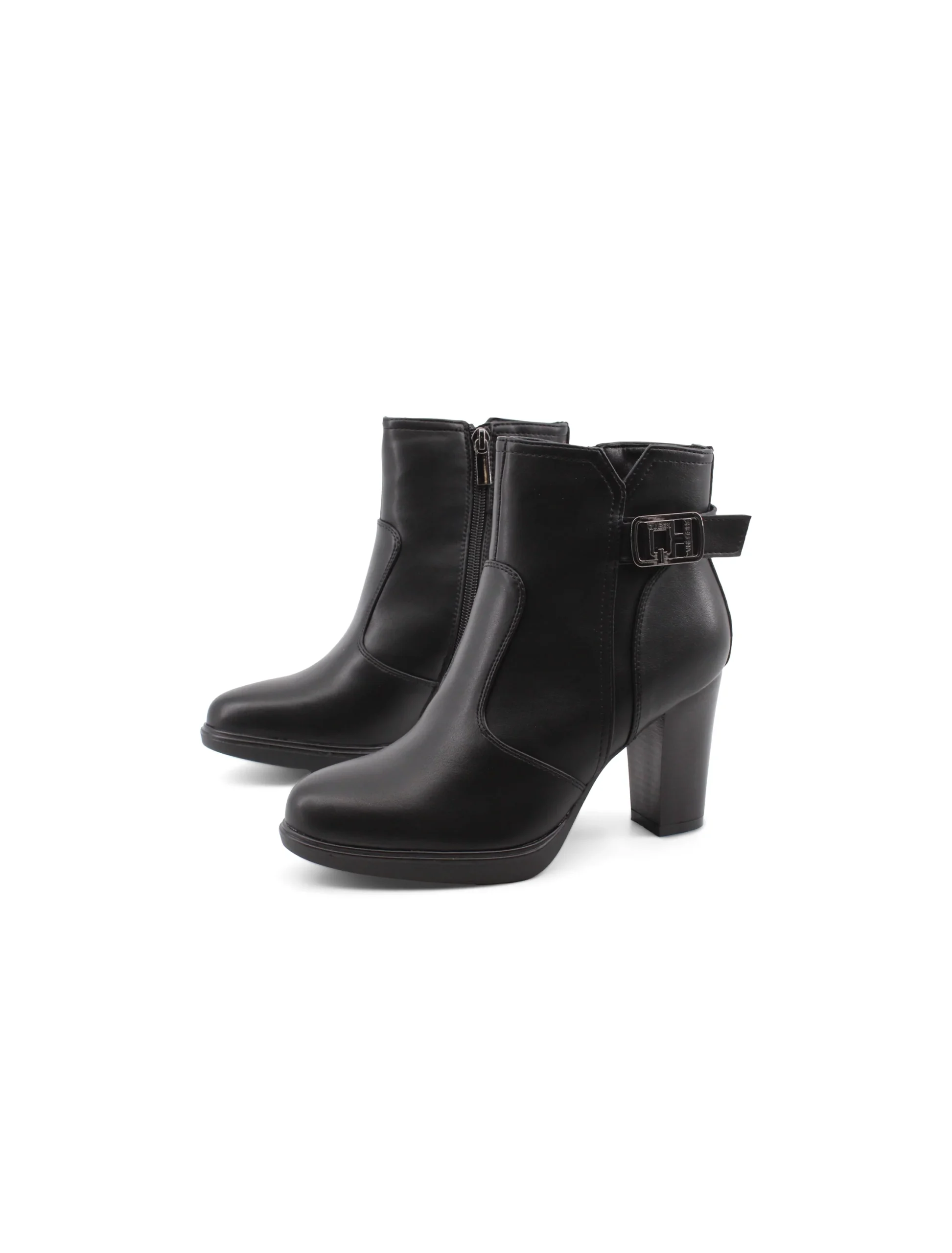 Ankle boot nero da donna - immagine 4