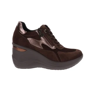 Queen Helena - Sneakers Donna in Similpelle e tessuto