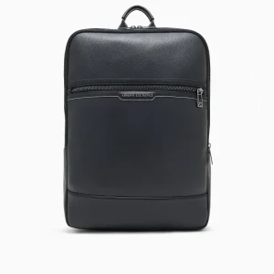 Armani Exchange zaino nero uomo squadrato con logo