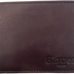 Portafoglio Blauer Uomo Marrone Scuro