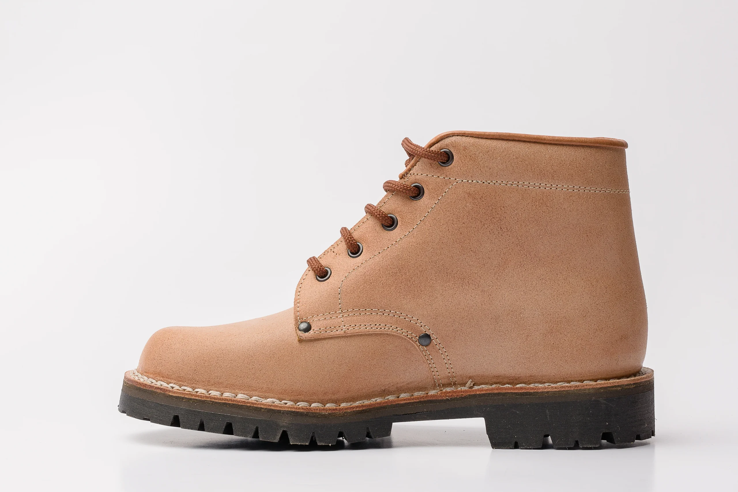 Scarponcino in vacchetta a pezzo unico - immagine 3