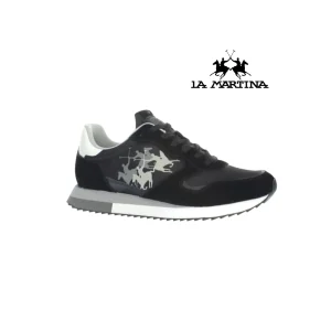 LA MARTINA SNEAKERS LOGO GRANDE NERO