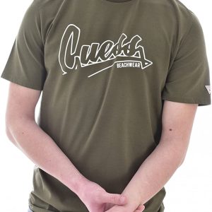 T-Shirt Guess Uomo Verde Militare