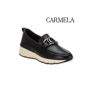 CARMELA - MOCASSINO CON LOGO AL CENTRO DONNA