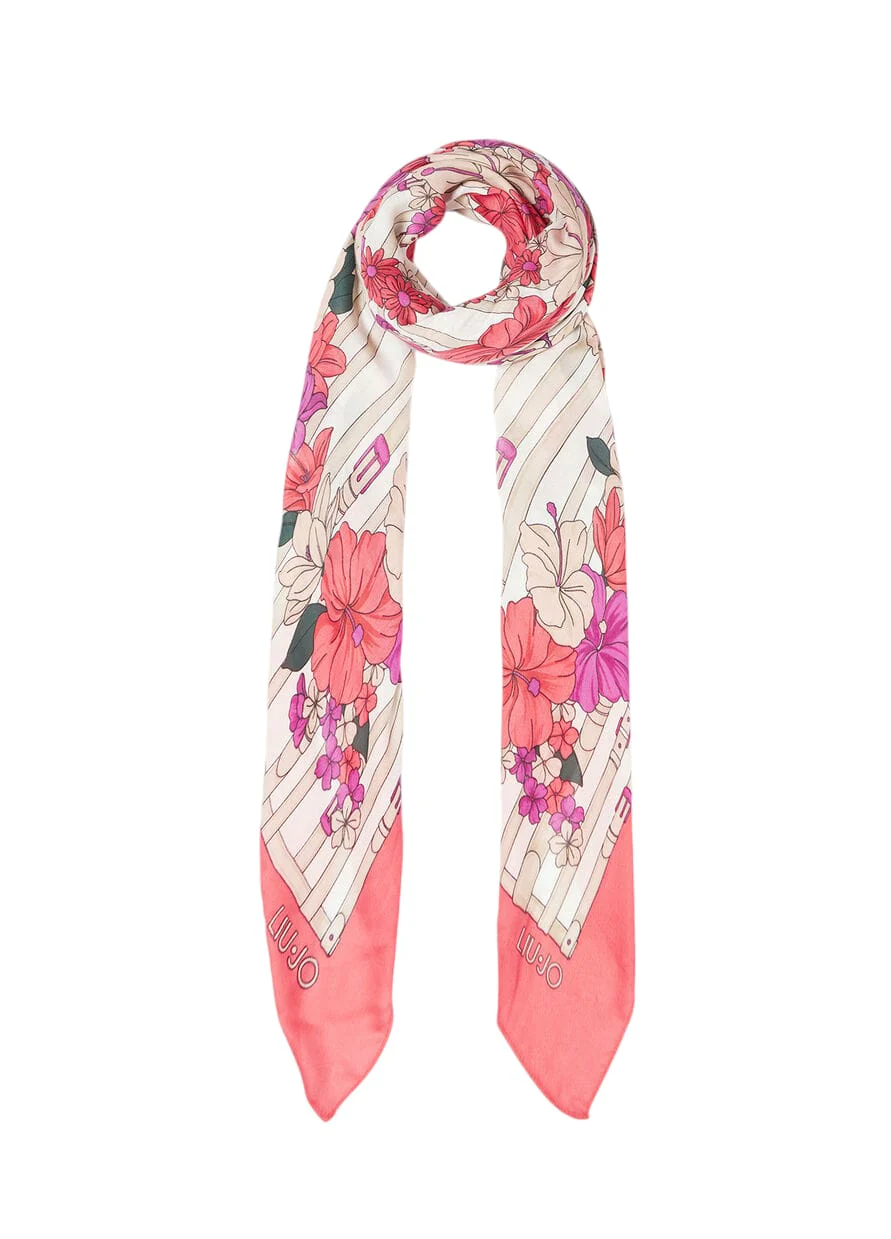 LIU JO FOULARD FLOWER DONNA