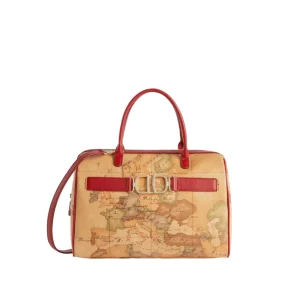 Bauletto Alviero Martini 1^ Classe Donna 3D Geo Geo Classic/ Lampone