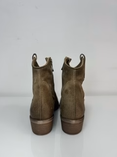 Metisse Camperos bassi donna tortora in pelle scamosciata - immagine 4