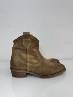 Metisse Camperos bassi donna tortora in pelle scamosciata - immagine 5