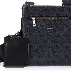 Tracolla Guess Uomo Grigio Scuro