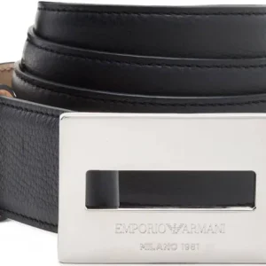 Cintura in pelle-EMPORIO ARMANI