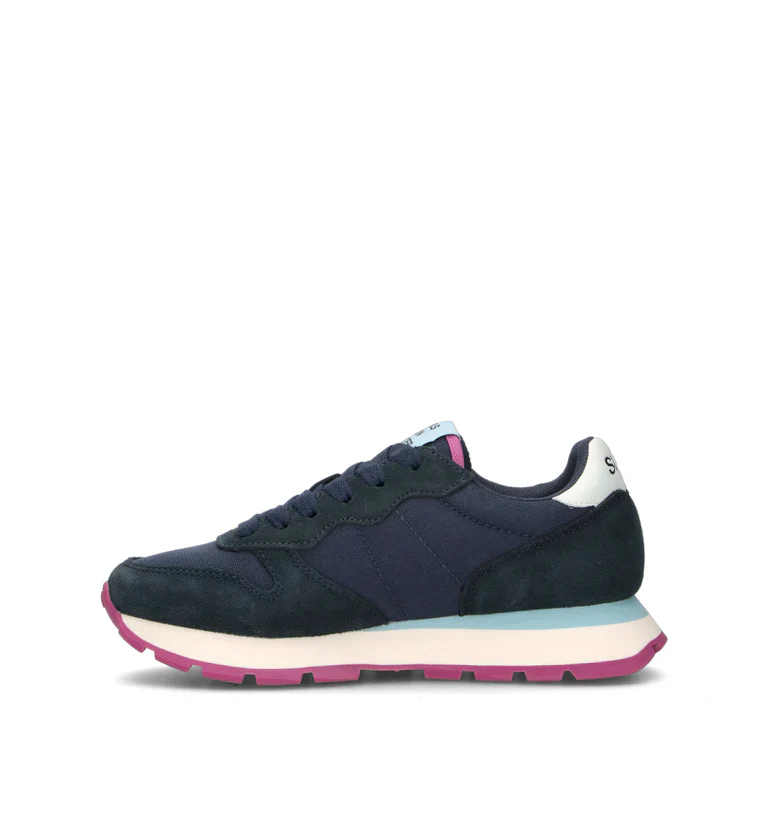 SUN68 SNEAKERS DONNA ALLY SOLID BLU - immagine 6