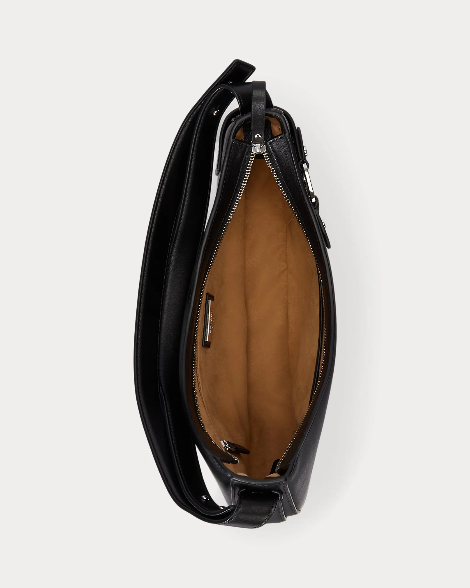 Borsa a spalla Tasha grande in pelle - immagine 5