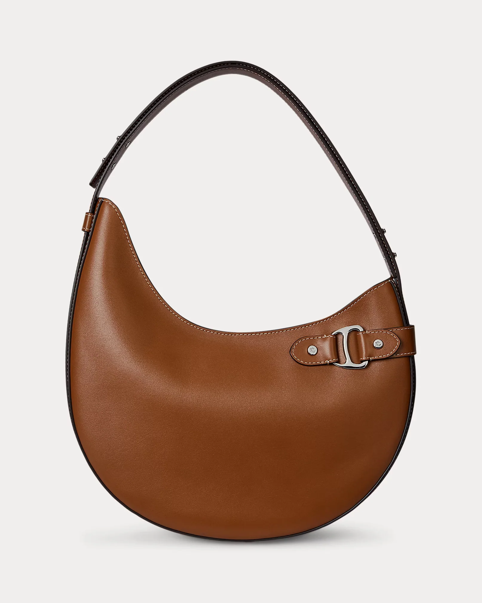 Borsa a spalla Tasha grande in pelle - immagine 8