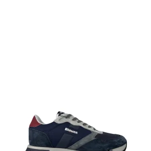 BLAUER Sneakers Uomo RYDER01 BLU / ROSSO