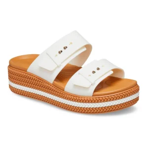 CROCS Brooklyn Woven Buckle W bianche