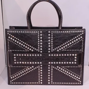 Shopper con borchie grande