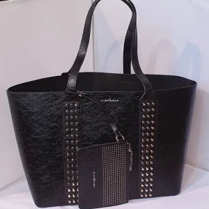 Shopping bag con borchie grande Richmond