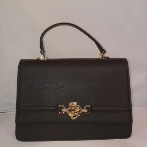 Bauletto nero da donna con logo Richmond