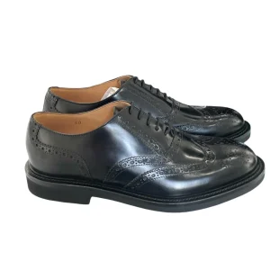 Douglas Scarpe stringate uomo artigianali coda di rondine nere