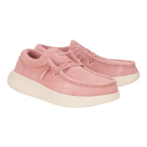 HEYDUDE Wendy comf suede rosa