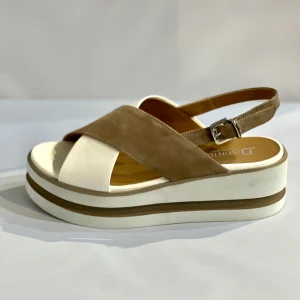 Sandalo comfort intrecciato-DISTINTO