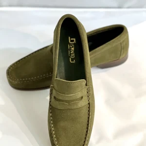Mocassino Uomo verde- DISTINTO