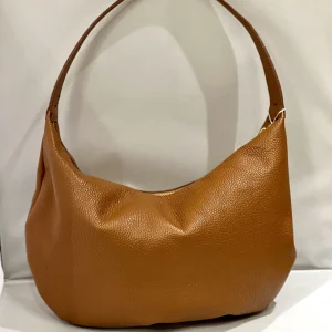 Borsa in pelle mezzaluna-DISTINTO