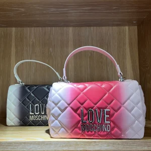 Borsa sfumata bauletto-LOVE MOSCHINO