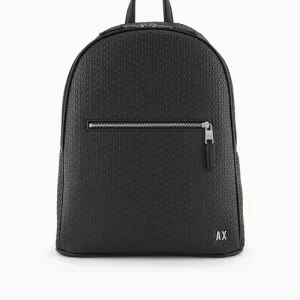 Armani Exchange zaino logato nero