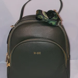 Zaino tre cerniere in pelle MBRC